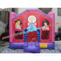 Pvc Kids Outdoor Princess Theme Inflatable Commercial Bouncy Castles Jumping House 4x4x4m